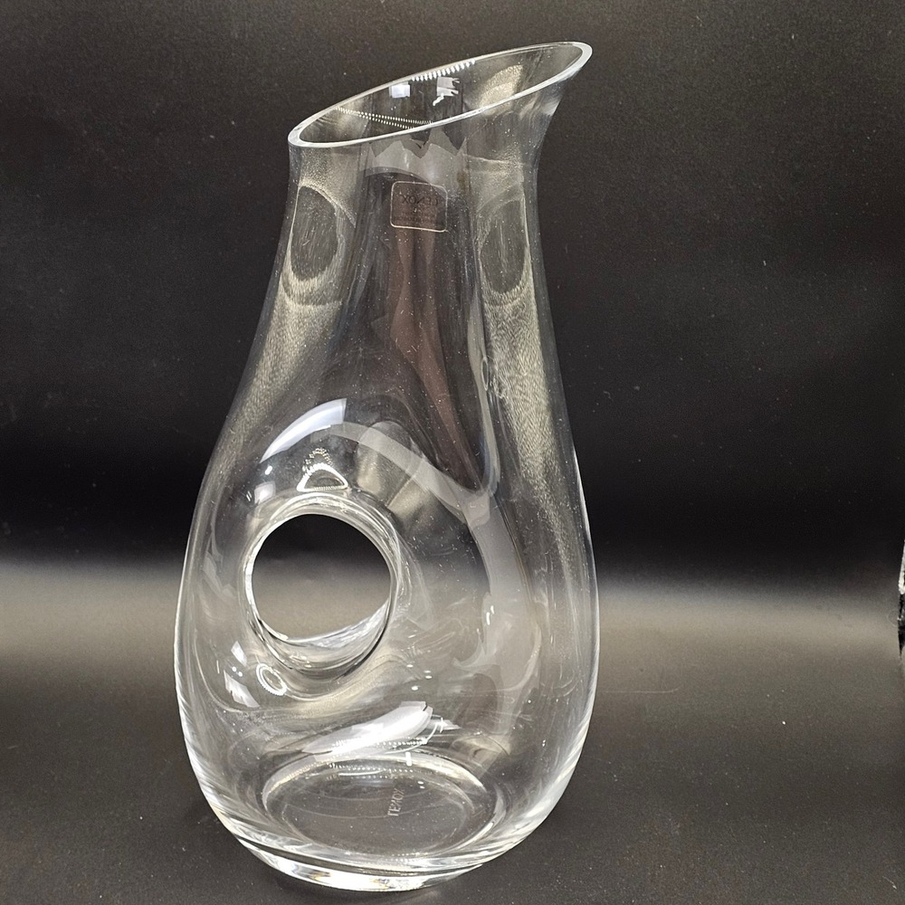 Lenox Tuscany Classics Pierced Pitcher 11" 48oz‎ Crystal Glass Modern Barware